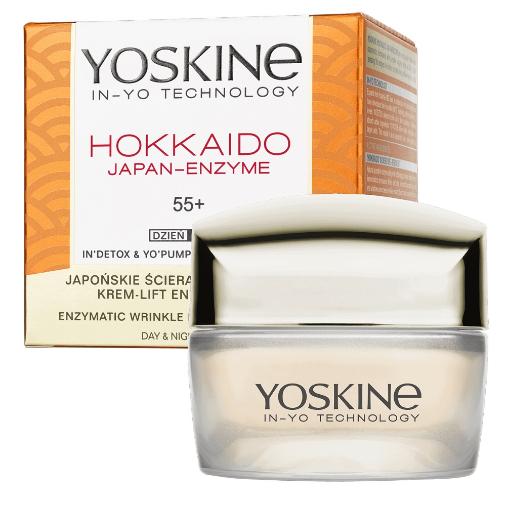 Yoskine Hokkaido Japan-Enzyme krém proti vráskam 55+ 50 ml