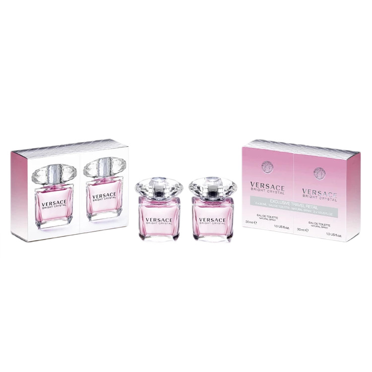 Versace Bright Crystal toaletní voda ve spreji 2x30ml