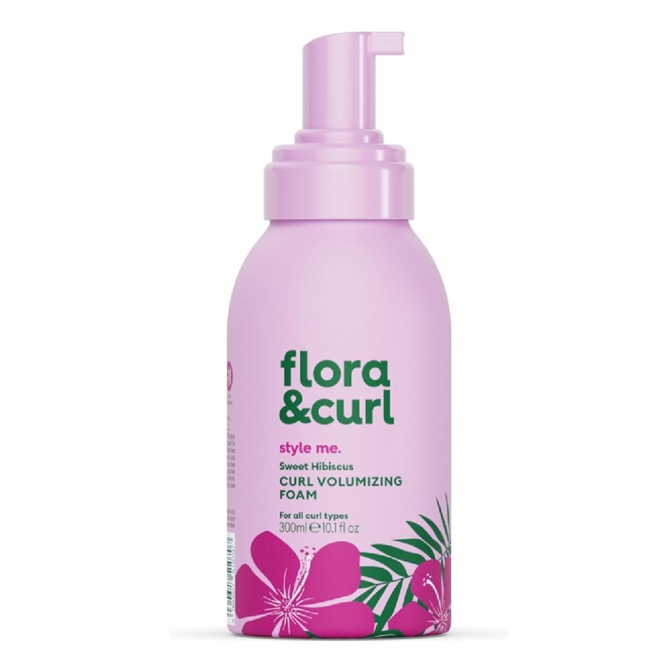 Flora &Amp; Curl Sweet Hibiscus Curl Volumizing Foam Pre Kučeravé Vlasy 200ml