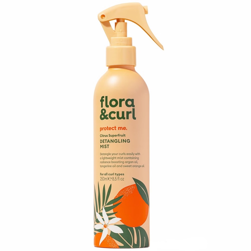 Flora &Amp; Curl Citrus Superfruit Detangling Mist Na ľAhké Rozčesávanie Kučeravých Vlasov 250 Ml