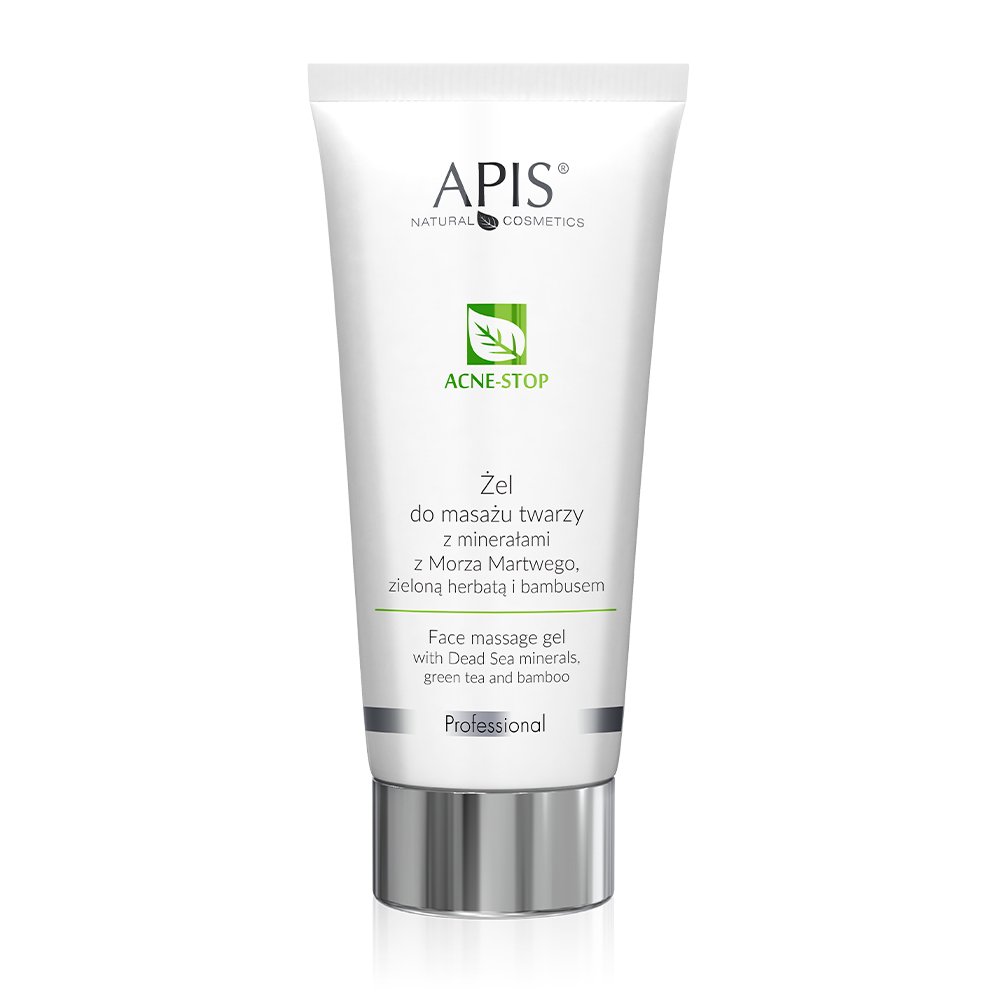 APIS_Acne-Stop Čistiaci gél so zeleným čajom a bahnom z Mŕtveho mora 200ml