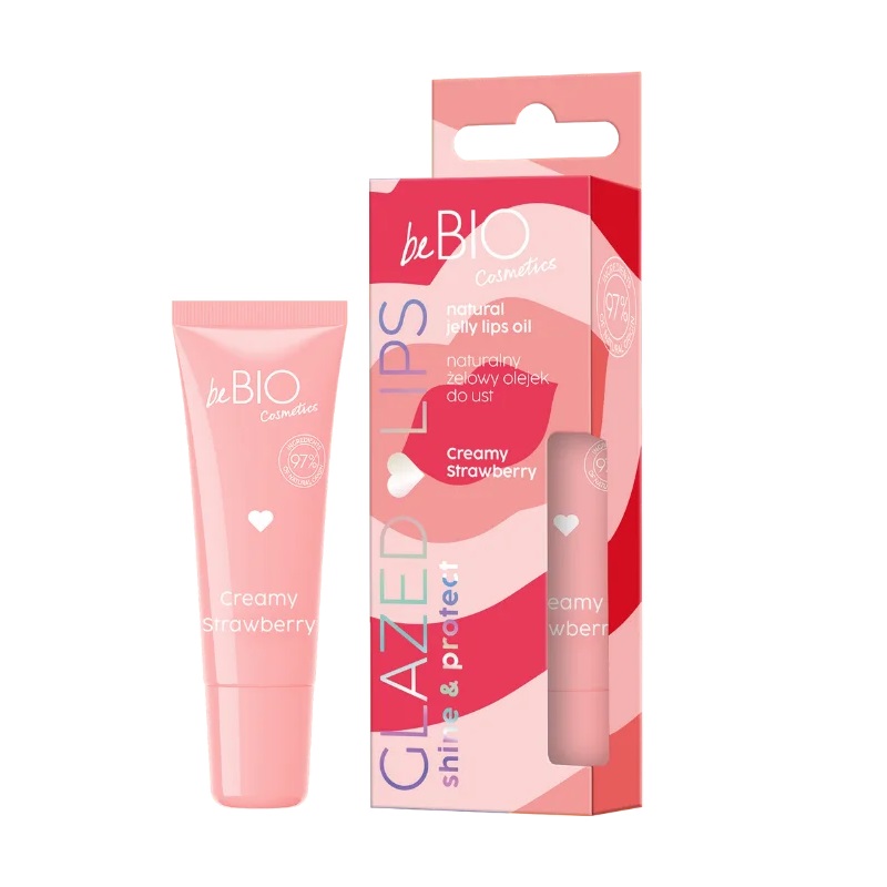 Glazed Lips Natural Gel Lip Oil Creamy Strawberry