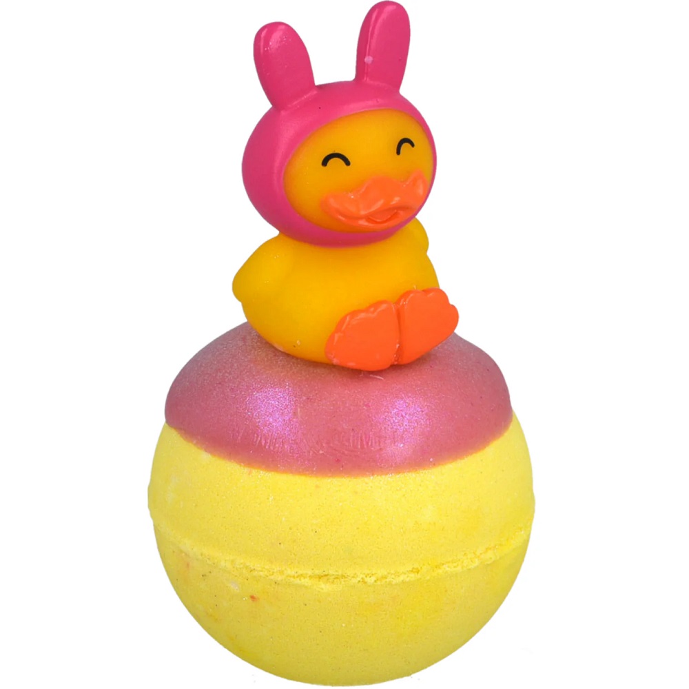 Toy Bath Blaster Snuggle Duck Bath Blaster Lopta Do Kúpeľa S Hračkou 100g
