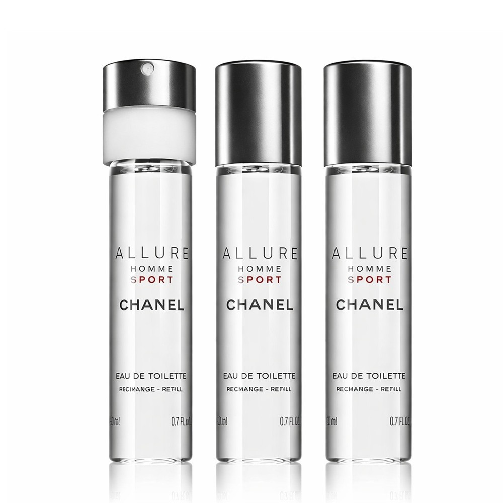 Allure Homme Sport Ve Spreji + 2 X Náplň