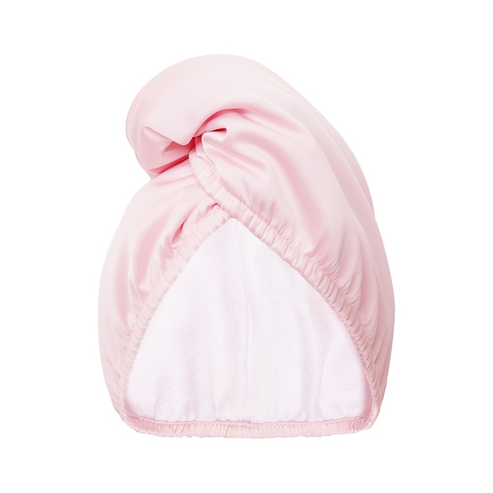 Double-sided Satin Hair Towel Wrap Oboustranný Turban Na Vlasy Z Mikrovlákna A Veganské…