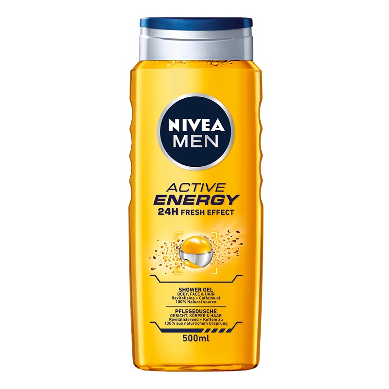 Nivea Men Active Energy sprchový gél 250 ml
