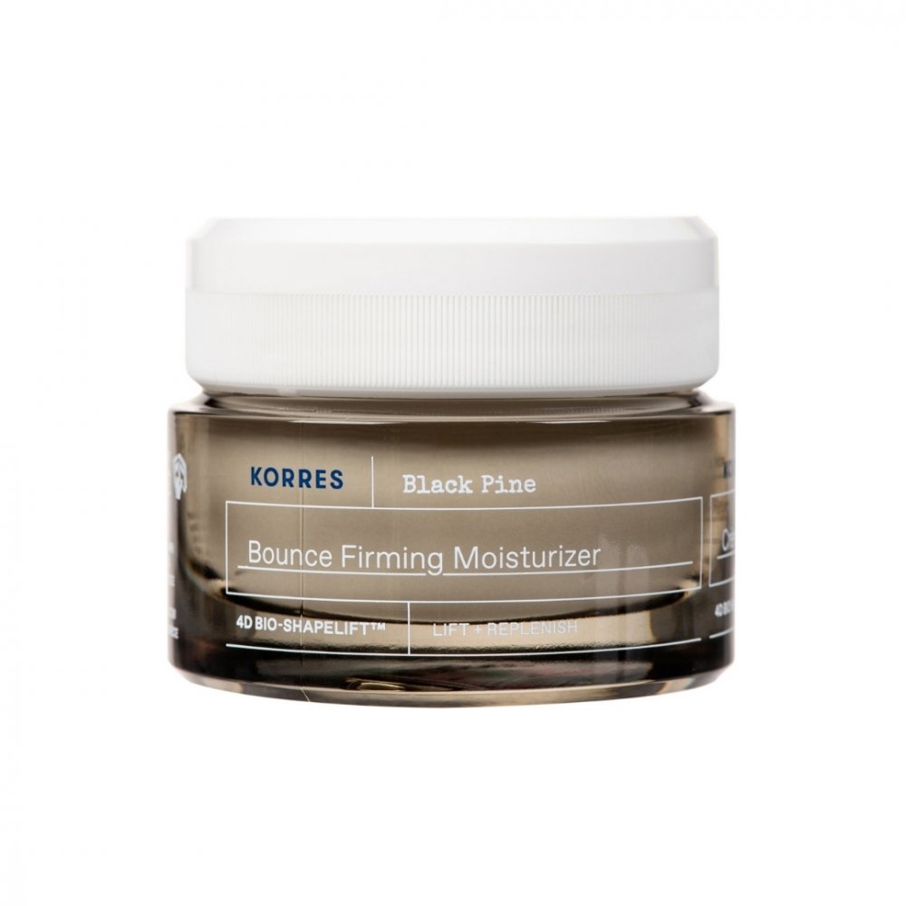 Korres, Black Pine Bounce Spevňujúci hydratačný denný krém pre suchú a veľmi suchú pleť 40ml