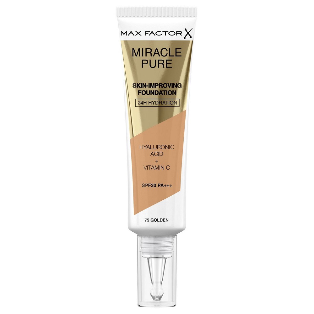 Max Factor, Miracle Pure SPF30 PA+++ podkladový krém pro zlepšení pleti 75 Golden 30ml