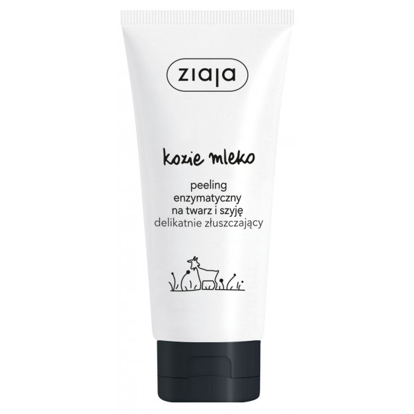Kozie Mleko Peeling Enzymatyczny Na Twarz I Szyję Delikatnie Złuszczający