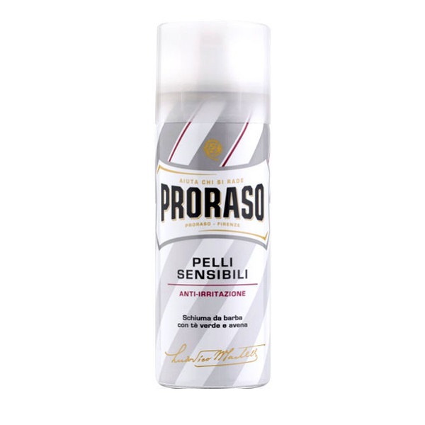 Pelli Sensibili Upokojujúca Pena Na Holenie Pre Mužov So Zeleným čAjom A Ovsom 300 Ml