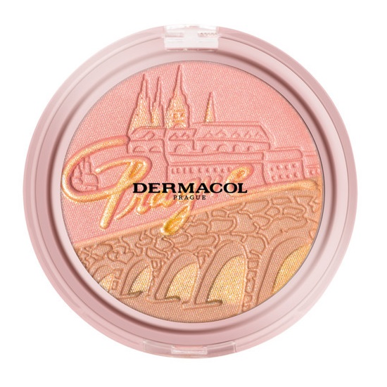 Bronzing And Highlighting Powder With Blush