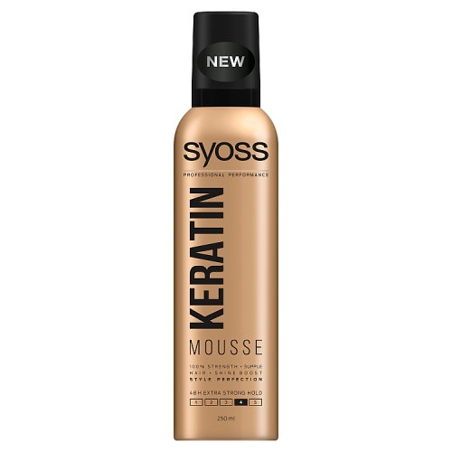 Syoss, Keratinová pěna na vlasy Extra Strong 250ml