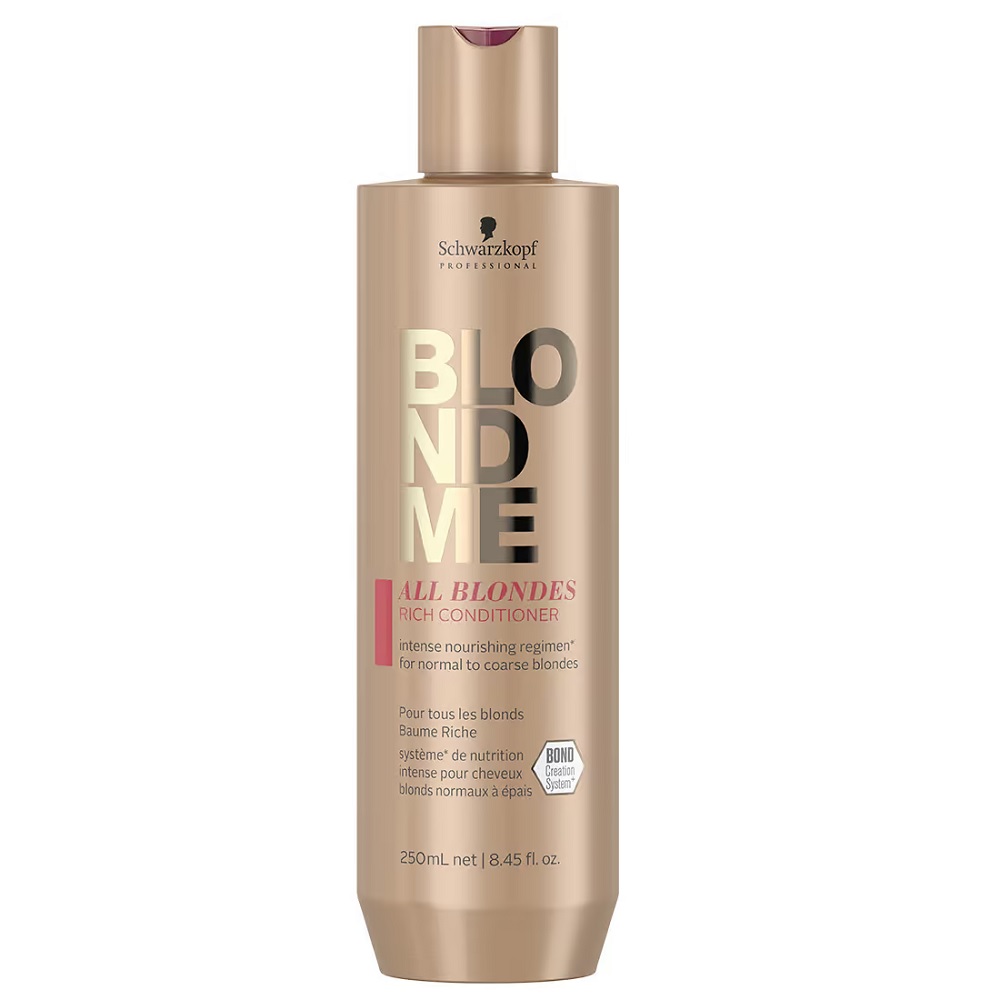Schwarzkopf Professional, Kondicionér BlondMe All Blondes Rich 250 ml