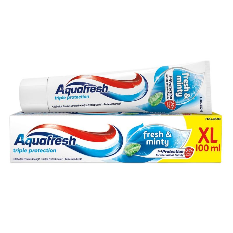 Aquafresh, Zubná pasta Triple Protection Mild &amp; Minty 100 ml