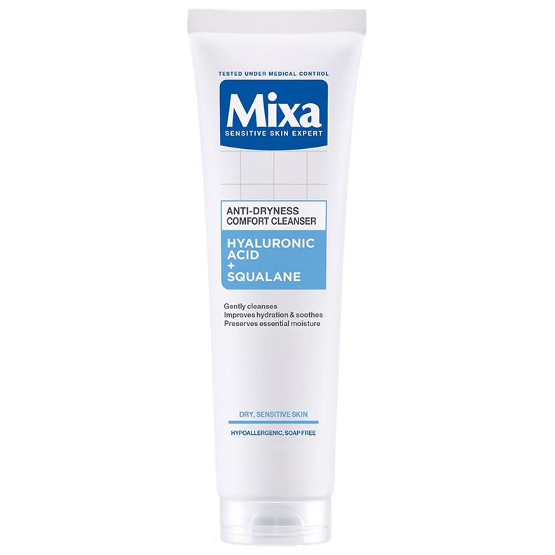 Comfort Cleanser żEl Do Mycia Twarzy Przeciw Przesuszeniom Kwas Hialuronowy + Skwalan