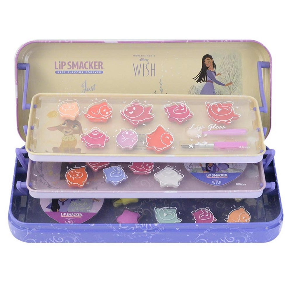 Lip Smacker Disney Triple Layer Beauty Tin Makeup Kit pre deti