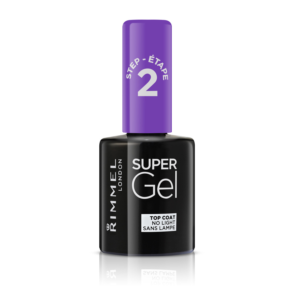 RIMMEL_Super Gel Top Coat Zafixuje Efekt