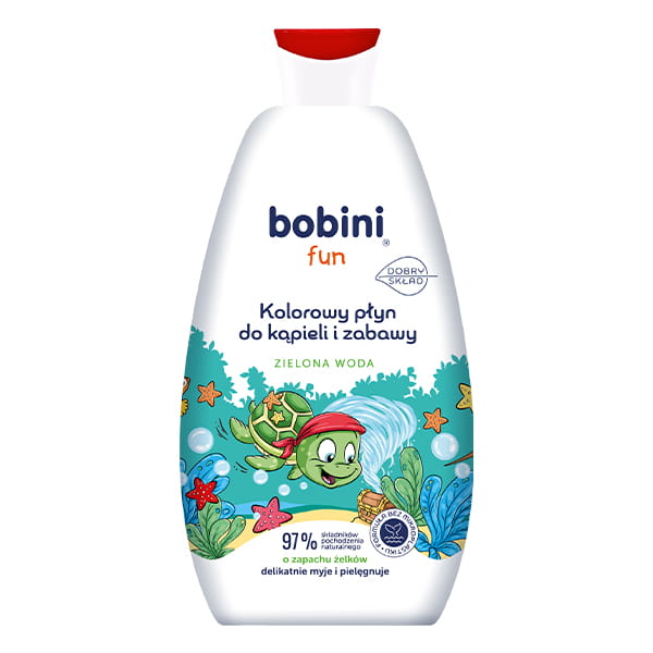Fun Kolorowy Zelená Voda Do Kúpeľa A Na Hranie 500ml