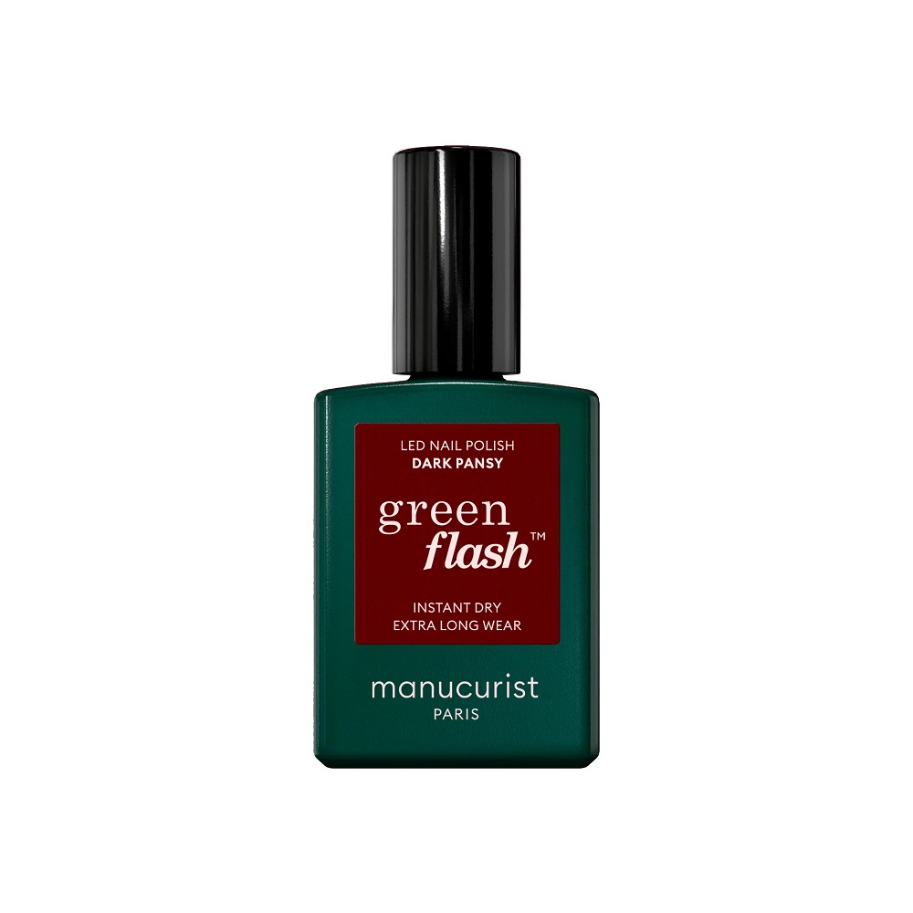 Green Flash Nail Polish Lakier Do Paznokci Dark Pansy