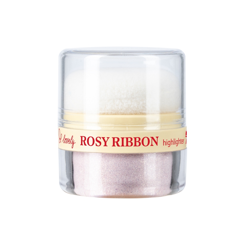 Rosy Ribbon Highlighter Sypki Rozświetlacz Do Twarzy I Ciała