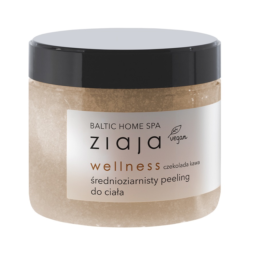 Baltic Home Spa Wellness śRednioziarnisty Peeling Do Ciała Czekolada Kawa