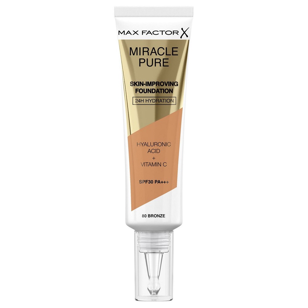 Max Factor, Miracle Pure SPF30 PA++ podkladová báza na zlepšení pleti 80 Bronze 30ml