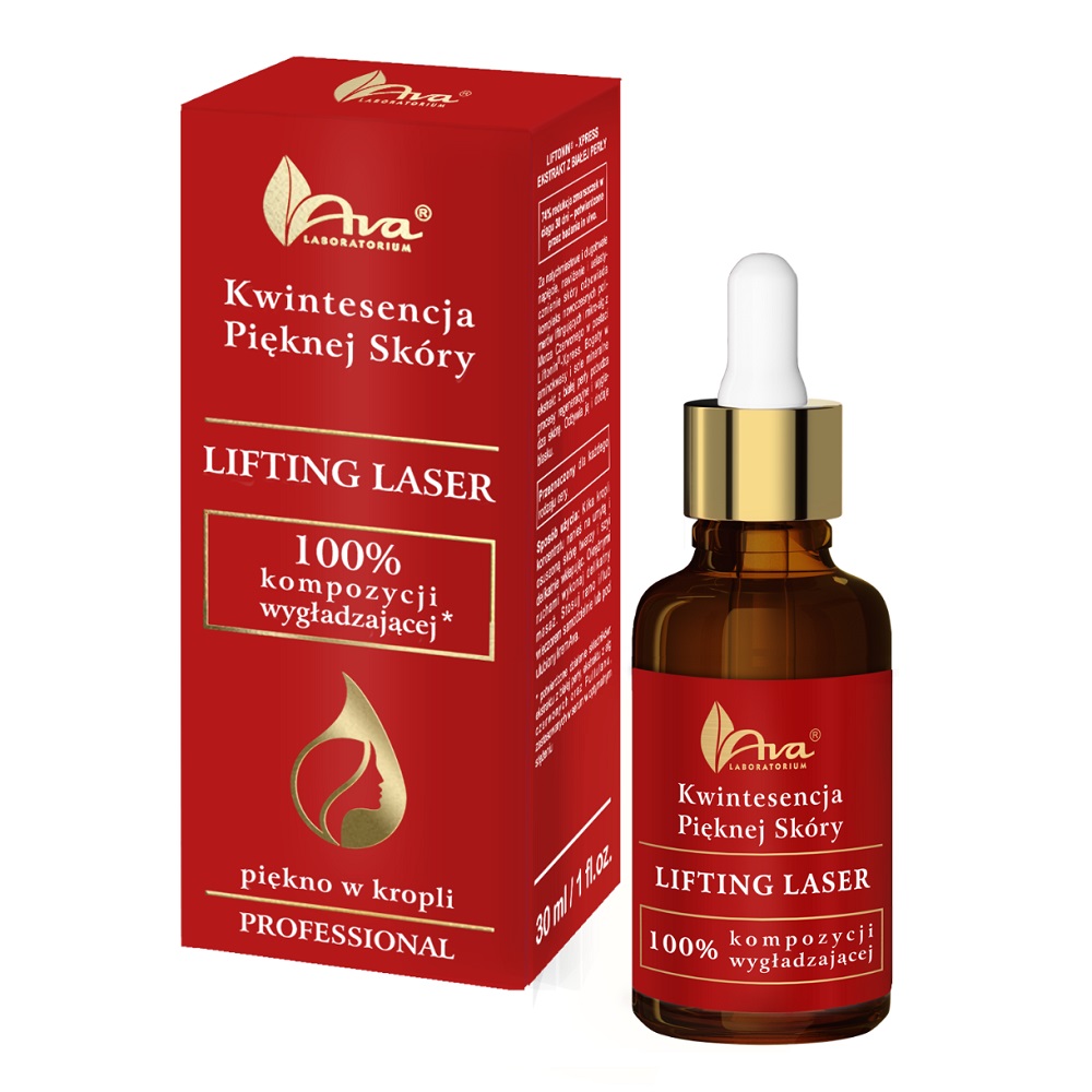 Ava Laboratory, Quintessence of Beautiful Skin Liftingové laserové liftingové sérum na tvár 30ml