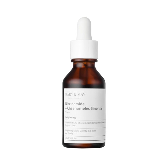 Mary&Amp;May Niacinamide + Chaenomeles Sinensis Sérum S Rozjasňujúcim A Normalizujúcim účInkom 30ml
