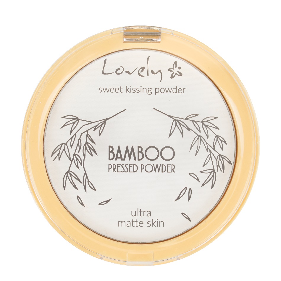 Bamboo Pressed Powder Transparenty Matujący