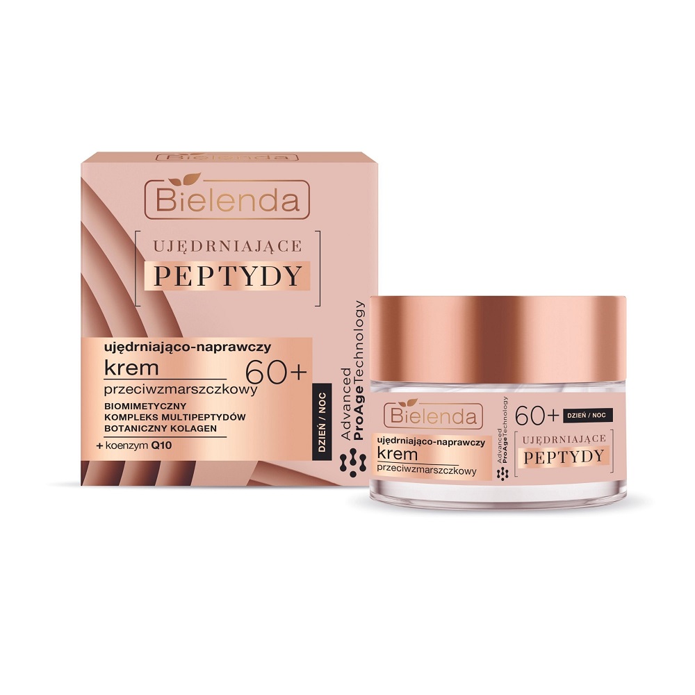 BIELENDA FIRMING PEPTIDES 60+ Spevňujúci a obnovujúci krém proti vráskam 50 ml
