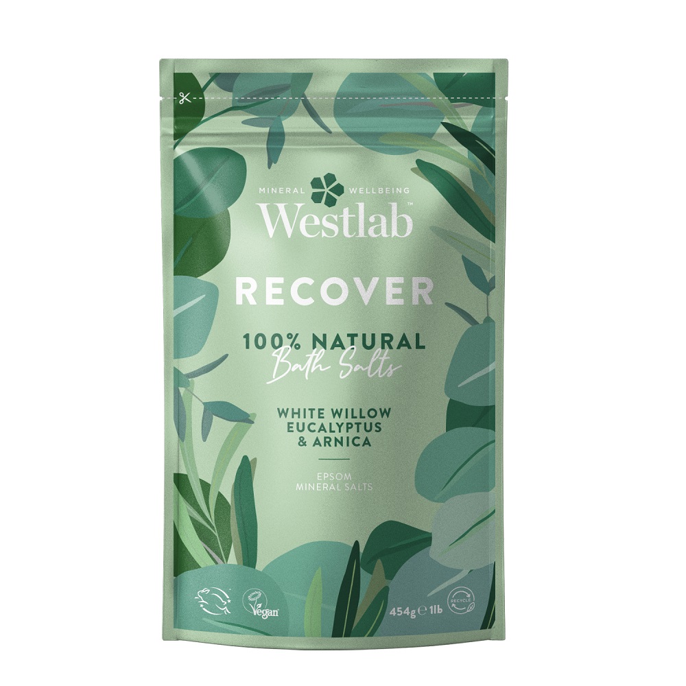 Regeneračná Soľ Do Kúpeľa White Willow Amp; Eucalyptus Amp; Arnica 454g