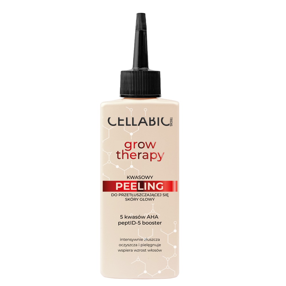 Grow Therapy Kyslý Peeling Na Mastnú Pokožku Hlavy 150ml