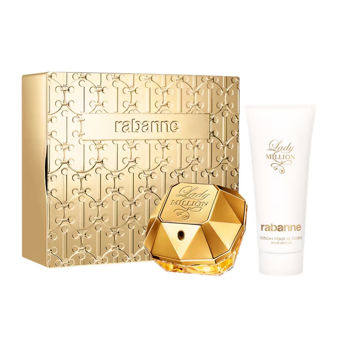 Paco Rabanne Lady Million set parfémová voda 80ml + tělové mléko 100ml
