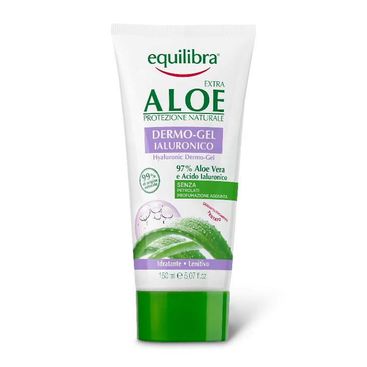 EQUILIBRA_Extra Aloe Dermo-Gel dermo gél s aloe vera a kyselinou hyalurónovou 150ml