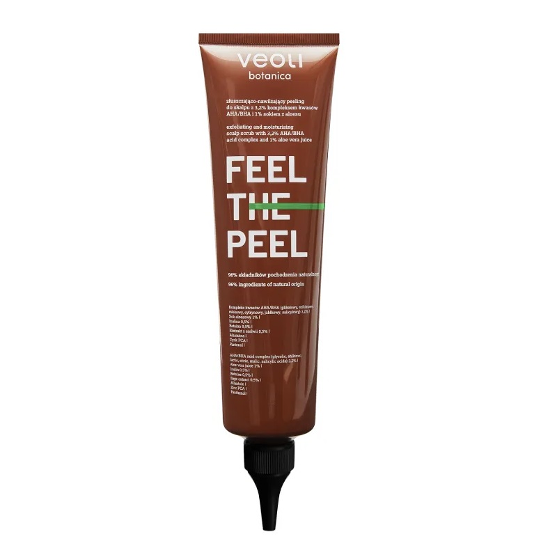 Feel The Peel Złuszczająco-nawilżający Peeling Do Skalpu
