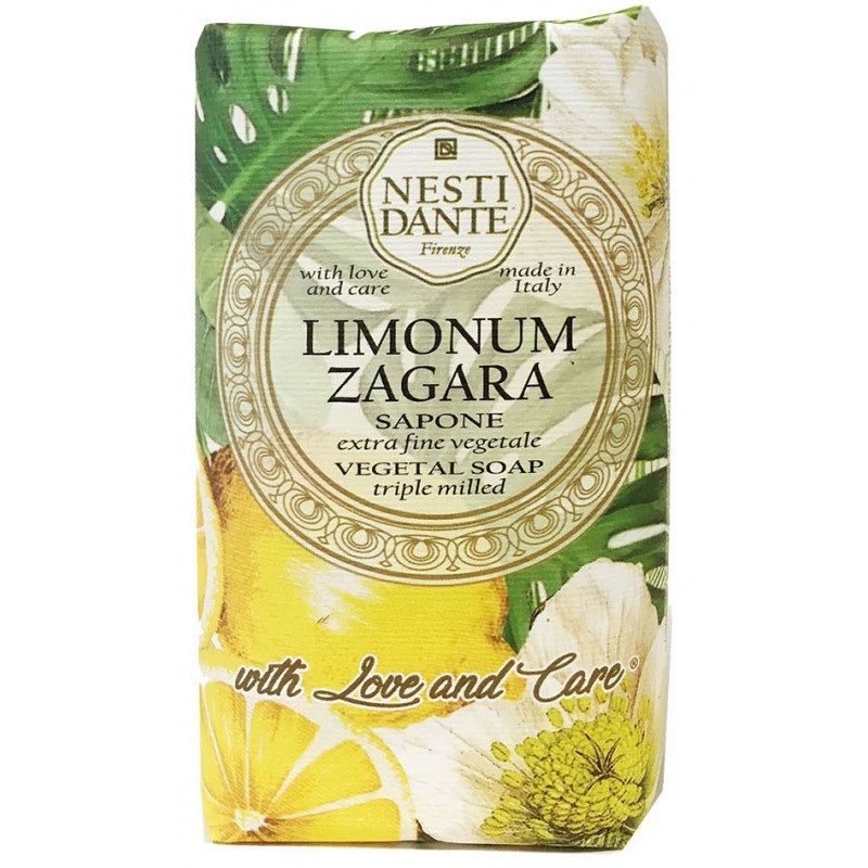 Limonum Zagara Sapone Naturalne Mydło Toaletowe Kwiat Pomarańczy