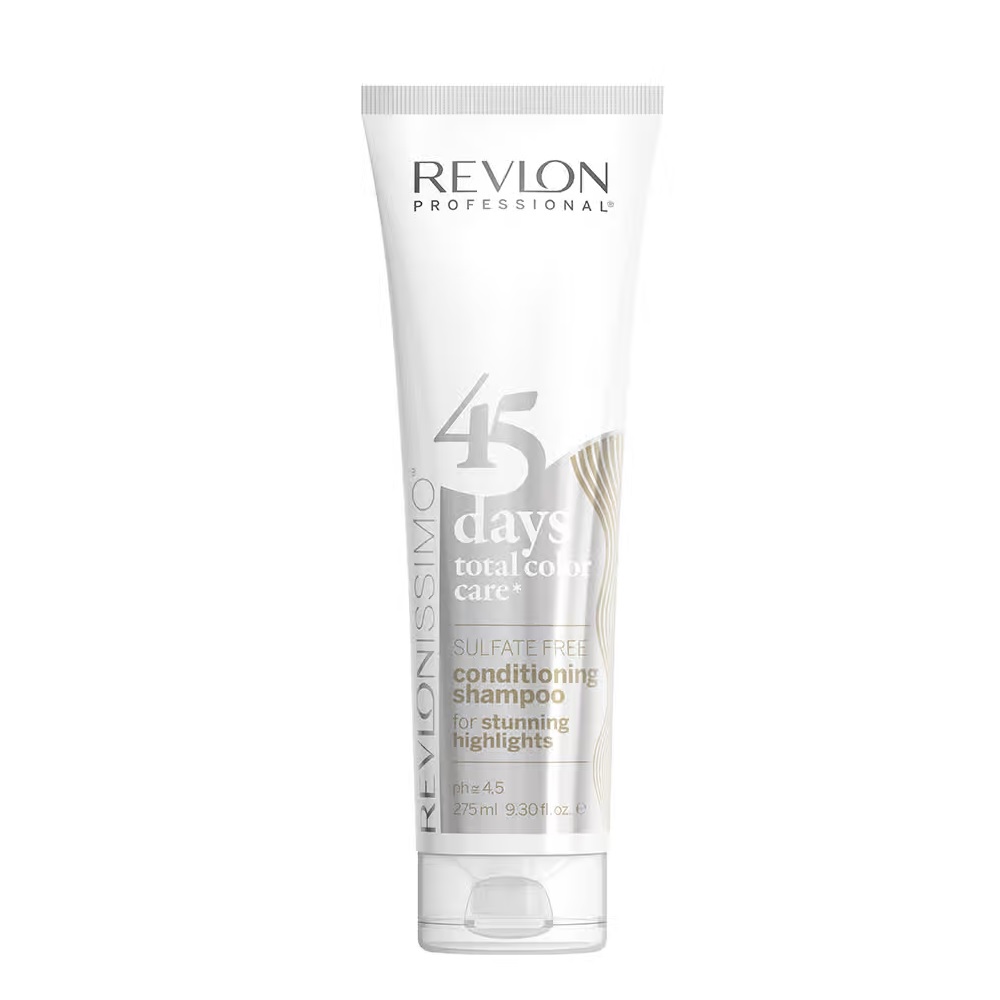 Revlonissimo 45 Days Conditioning Shampoo Szampon I Odżywka Podtrzymująca Kolor Stunning Highlights