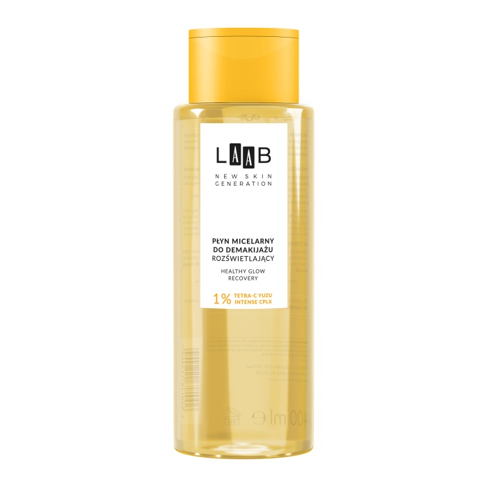 LAAB HEALTHY GLOW RECOVERY LAAB Tetra-C Yuzu Illuminating Micellar Makeup Remover 400ml