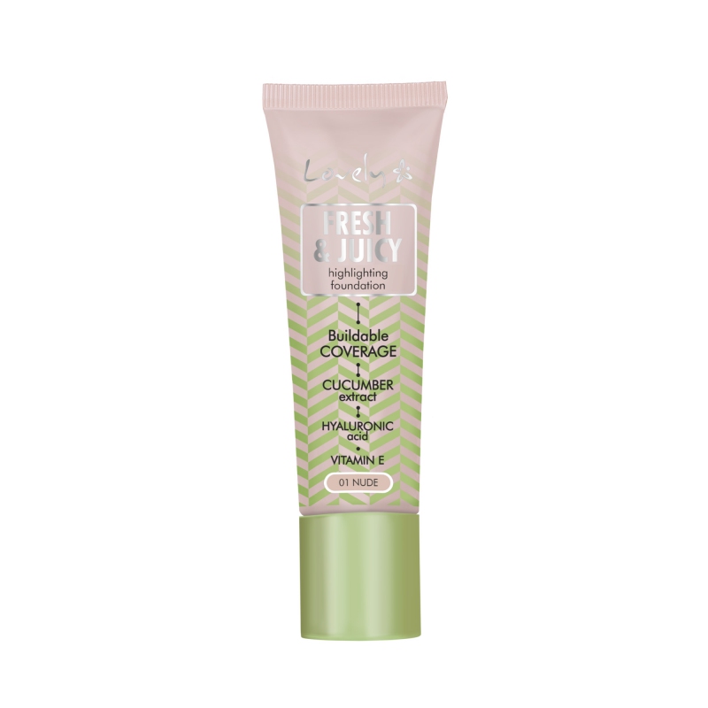 Fresh & Juicy Foundation Rozświetlający Podkład Do Twarzy 01 Nude