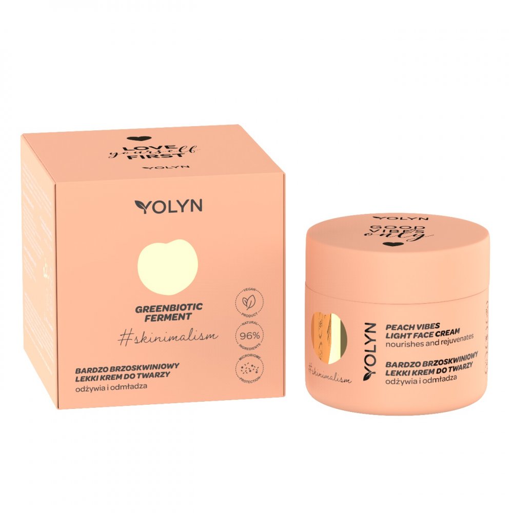 Greenbiotic Ferment Výživný Krém Na Tvár Very Peach 50ml