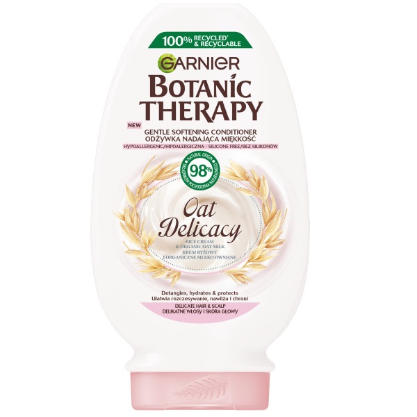 Botanic Therapy Oat Delicacy Zvláčňujúci Kondicionér Na Jemné Vlasy A Pokožku Hlavy 200 Ml