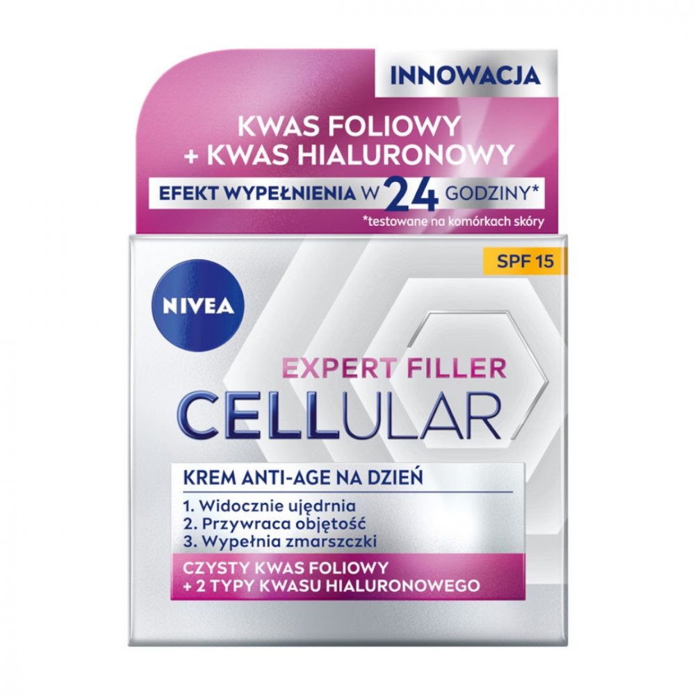 Nivea, Cellular Expert Filler SPF15 anti-age denný krém 50ml