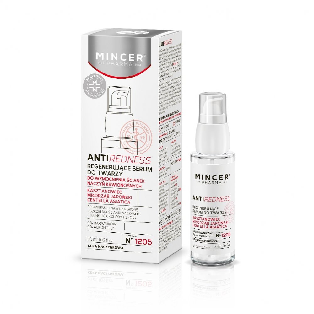 Anti-Redness Regenerujące Serum Do Twarzy Do Cery Naczynkowej N°1205