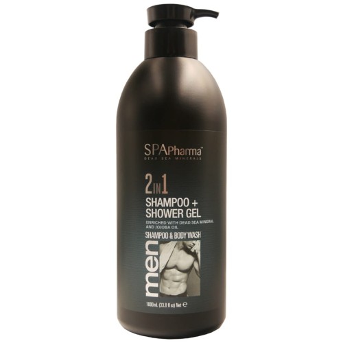 ŠAmpón A Sprchový Gél 2v1 Pre Mužov 1000ml