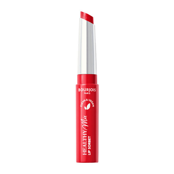 Bourjois, Healthy Mix Clean Lip Sorbet veganská hydratační rtěnka 02 Red Freshing 7,4 g