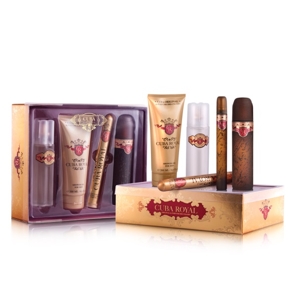 Cuba Royal Sada: Ve Spreji + Ve Spreji + Sprchový Gel + Voda Po Holení