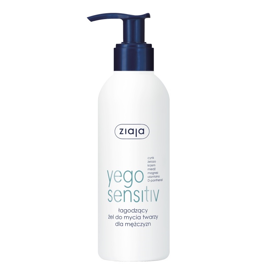 Yego Sensitiv Upokojujúce Umývanie Tváre Pre Mužov 200ml