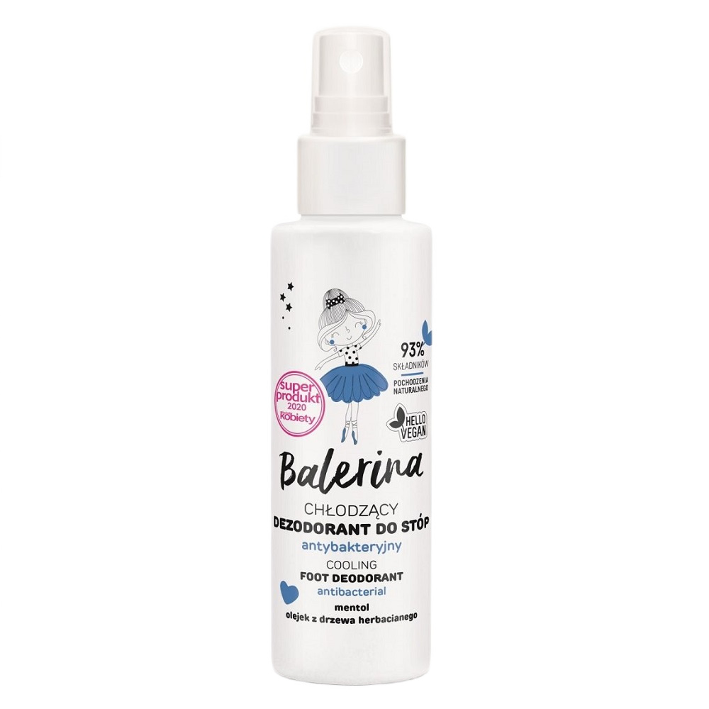 Balerina Chladivý Antibakteriální Deodorant Na Nohy