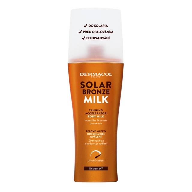 Dermacol Solar Bronze telové mlieko urýchľujúci opaľovanie 200 ml