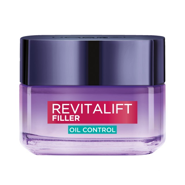 Revitalift Filler Nawilżający żEl-krem Regulujący Nadmiar Sebum Na Dzień Z Kwasem Hialuronowym I Salicylowym